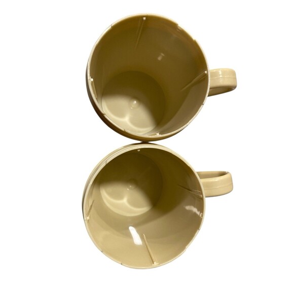 Pampered Chef #1695 Flour Powdered Sugar Shakers Lot of 2 Vintage Cream Mesh Top - Picture 4 of 8